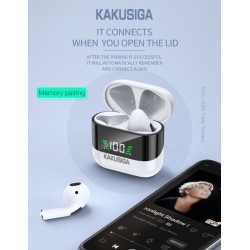 KAKU 686 Ασύρματο Bluetooth Λευκό