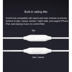 Ακουστικά Xiaomi Mi In-Ear Headphones Basic Earphone (Μωβ)
