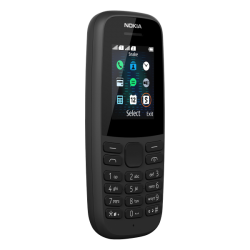 Nokia 105 2019 Dual Sim Black ( Ελληνικό Μενού )