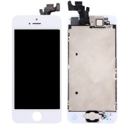 Οθόνη iPhone 5 LCD και Digitizer με Μηχανισμό Αφής με μπροστινή κάμερα (Λευκό)
