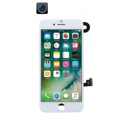 Οθόνη iPhone 7 LCD και Digitizer με Μηχανισμό Αφής με μπροστινή κάμερα και ηχείο (white)
