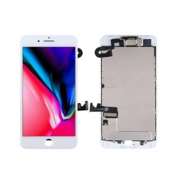 Οθόνη iPhone 8 PLUS  LCD και Digitizer με Μηχανισμό Αφής με μπροστινή κάμερα και ηχείο (white)