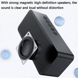 G50 AI Έξυπνος φωνητικός έλεγχος Mini Mirror Alarm Ηχείο Bluetooth Υποστήριξη κάρτας TF 